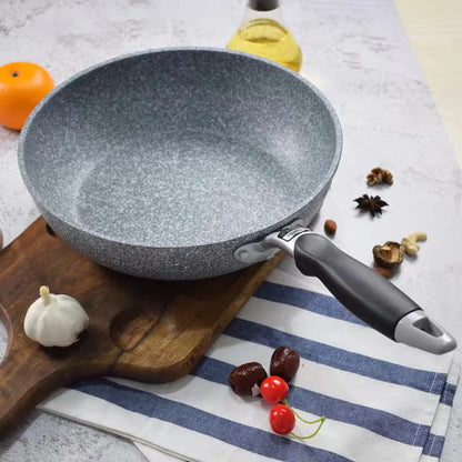 Frying 28/26/24/20cm Wok Non-stick Pan Skillet Cauldron