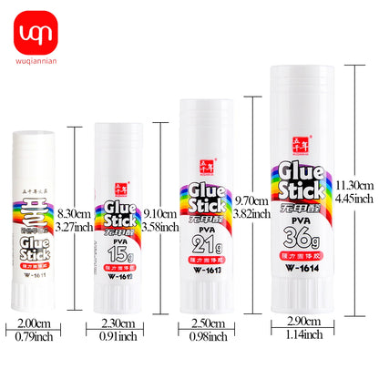 3/6PCS Student Office Stick Long Lasting Smooth Handmade Art Glue