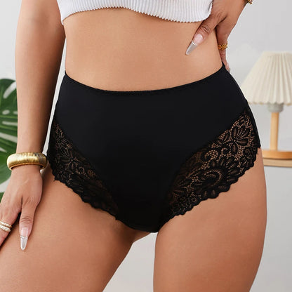 Stretchy High-Waist Thongs Sexy Lingerie Leopard Set