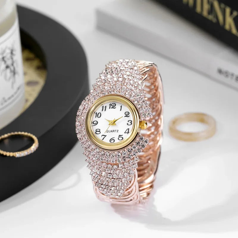 Diamond Gold Rhinestone Watches
