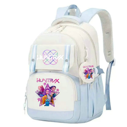 KPop Demon Hunters School Bag Backpack Zipper Bookbag