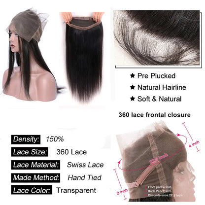 Straight 100% Human Hair