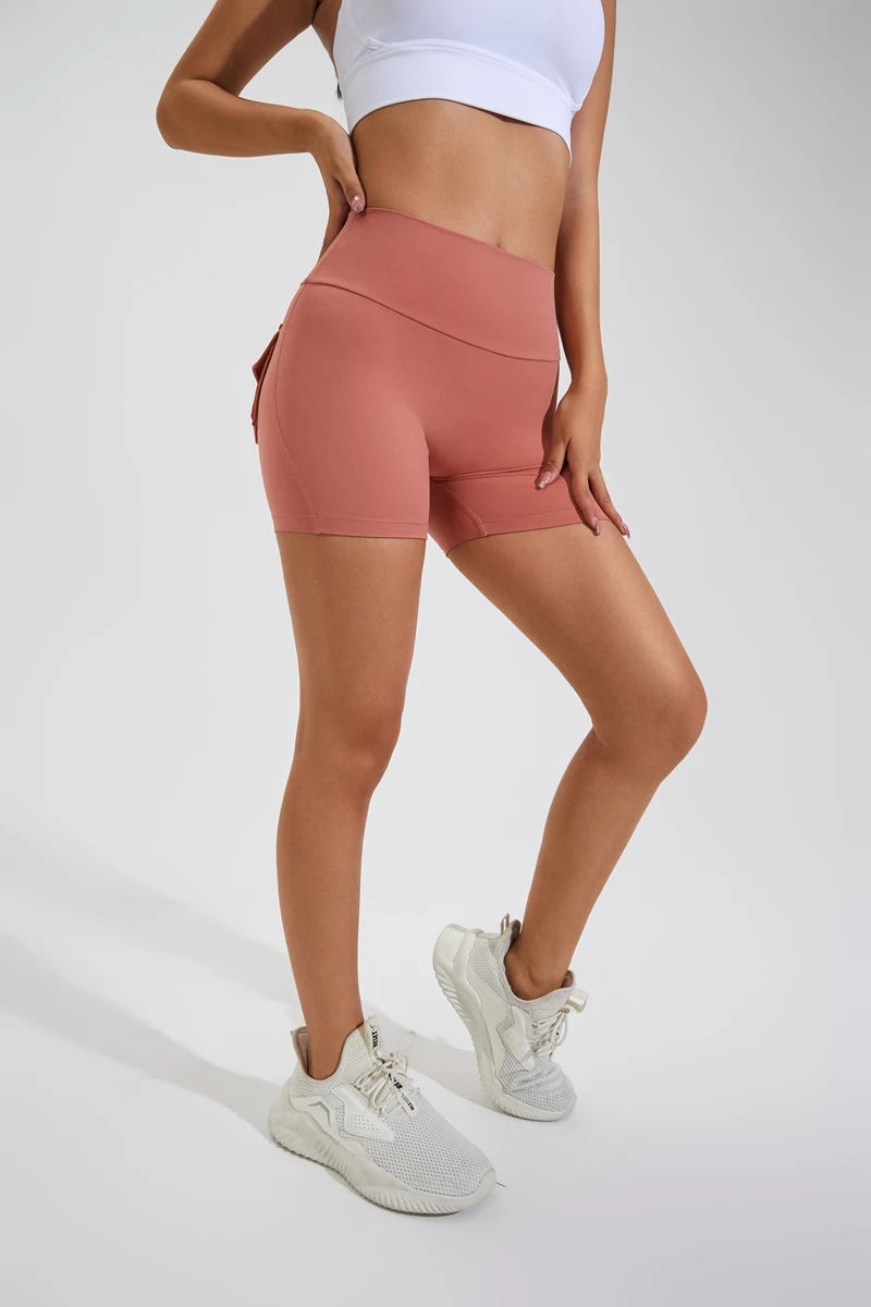 Scrunched Butt Gym High Wais Sexy Sports Shorts
