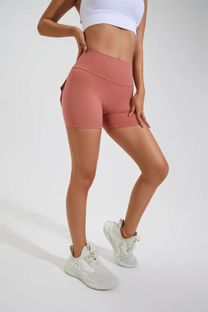 Scrunched Butt Gym High Wais Sexy Sports Shorts