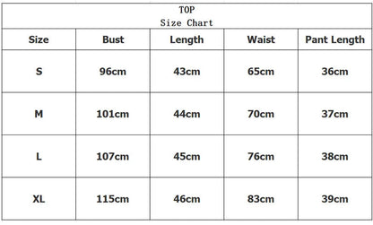Casual Loose Short Pants Sets