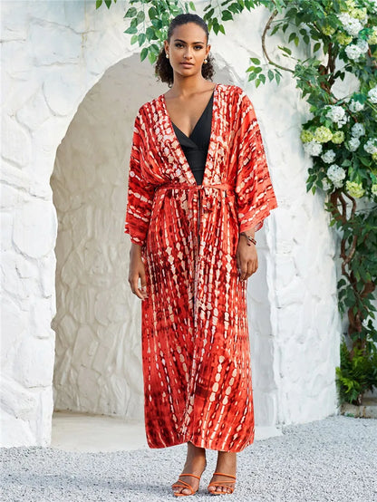 Long Kimono Swimsuit Cover up Outfits Bathing Suit