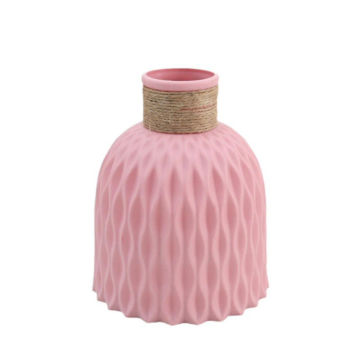 1PC Water Ripple Plastic Vase Wave Flower Pot