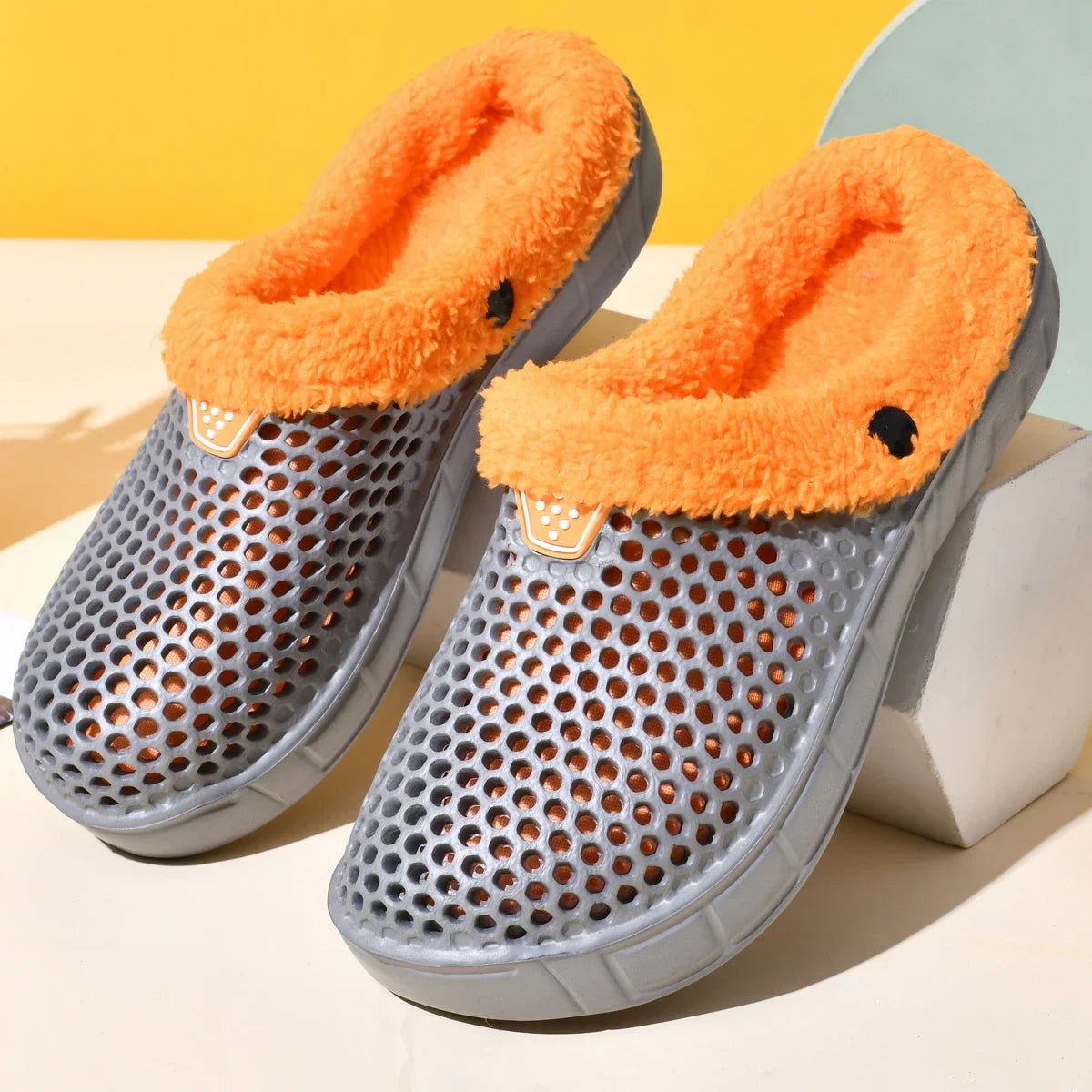Cotton Warm Plus Velvet Thickened Slippers