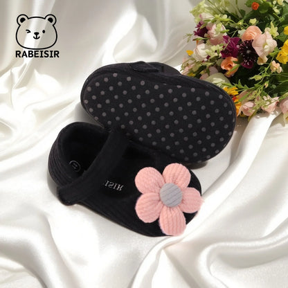 Cute Flower Mary Jane Flat Shoes