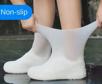 WaterProof Shoe Covers Lip-resistant Rubber Rain Boot