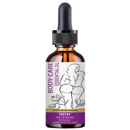 Sexy buttocks with large essential oil