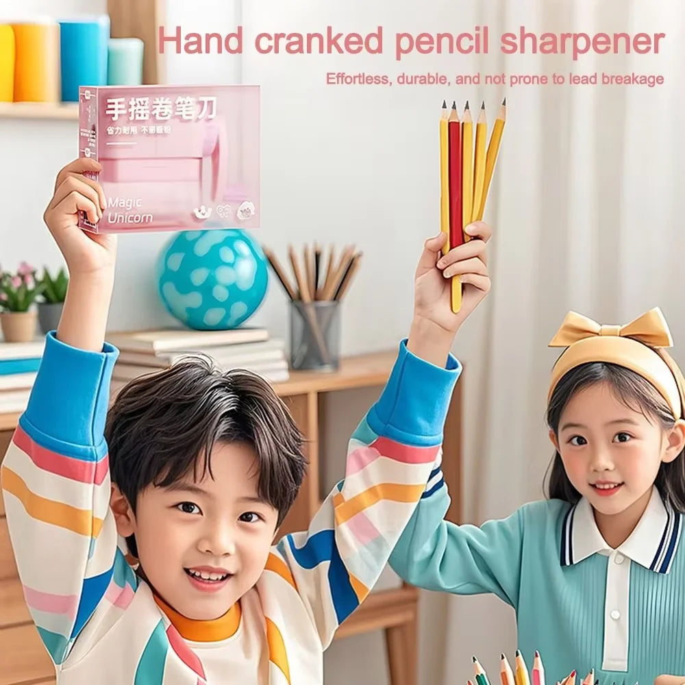 Manual 6-8mm Multi-function Automatic Pencil Sharpener School