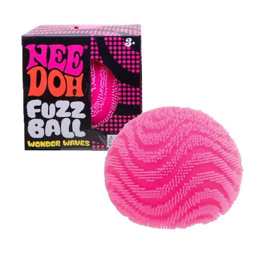 Nee Doh Fuzz Ball Wonder Waves Sensory Squeeze Toy