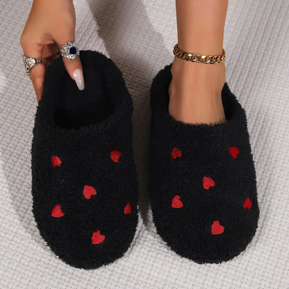 DANA Winter Heart-Shaped Slippers