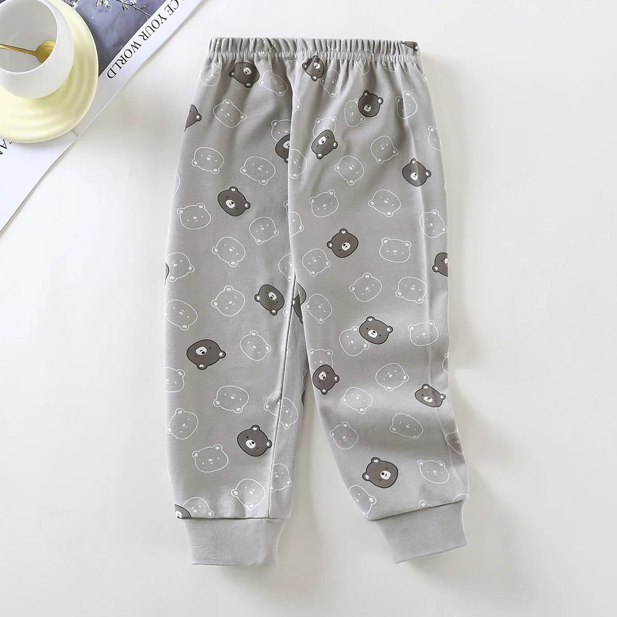 Cotton Sleepwear Spring Autumn Winter Cartoon Bottoms Pajamas