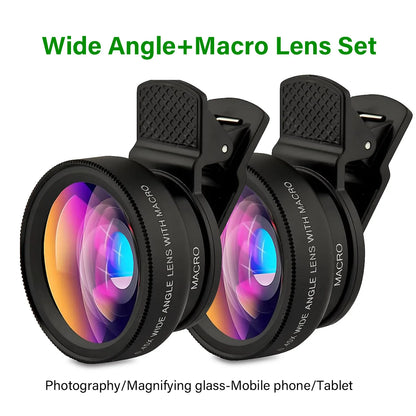 2in1 Phone Camera Lens Kit 12.5X Macro Lens