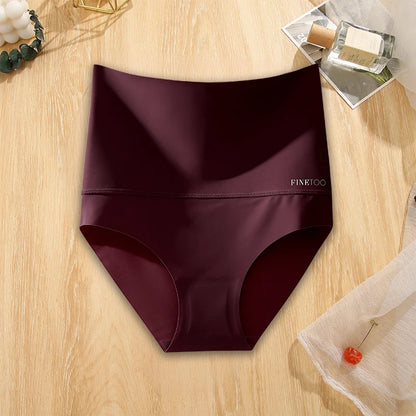 Seamless High Waist  Abdomen Hip Lift Briefs Body Shaping Lingerie