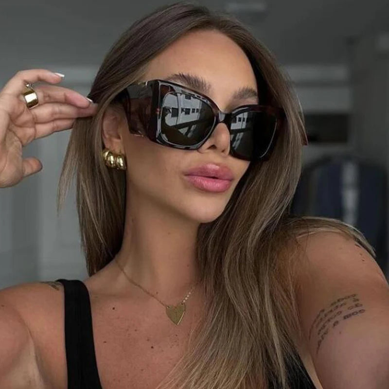Retro Oversized Wide Legs Sunglasses