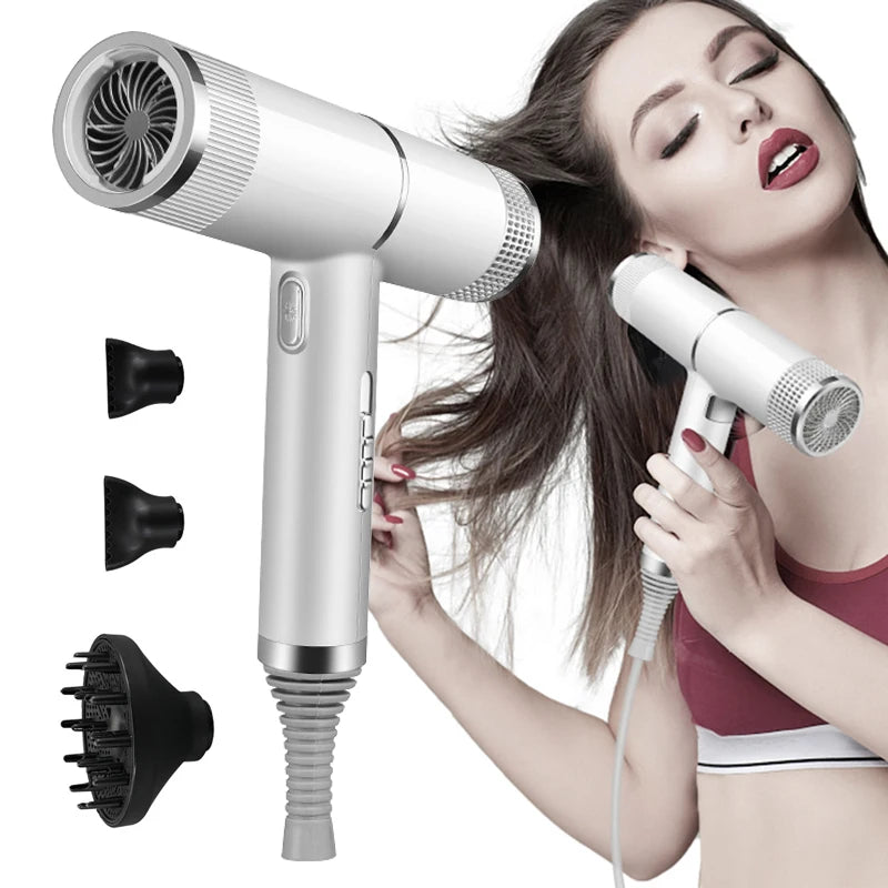 Ionic Blow Dryer Hot Cold Wind Salon Hair Styler Tool Hair Blower Electric Blow