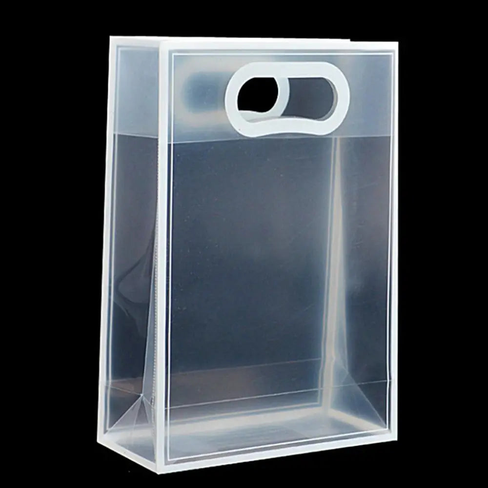 Transparent Portable PVC Wedding Tote Small Packaging Bag