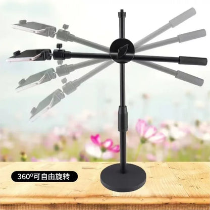 Mobile Phone Head Up Shooting Stand Desktop Live