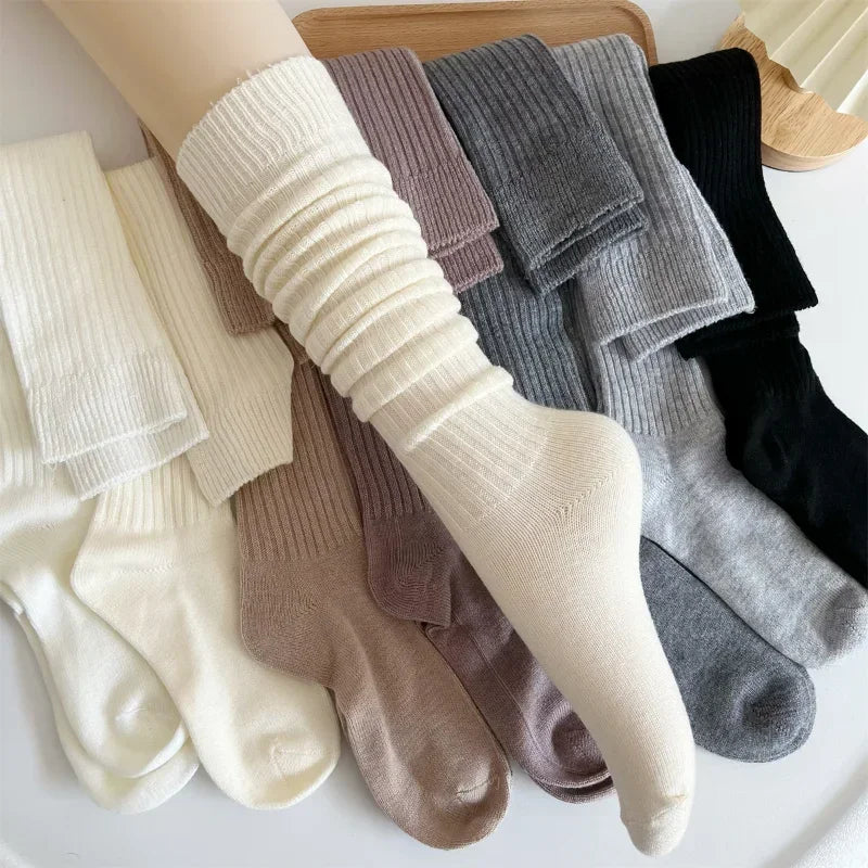 Long Skinny Casual Cotton Sock