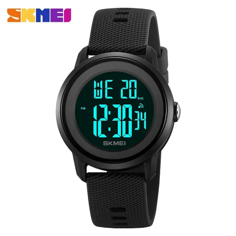 Luxury Digital Waterproof Sports LED Display Wristwatches