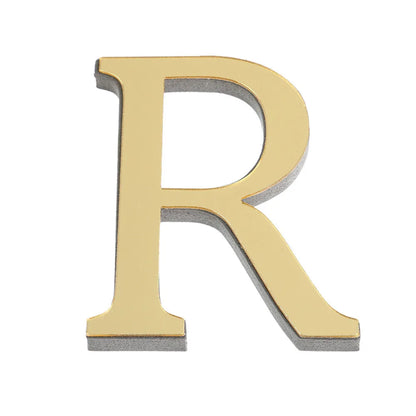 3D Mirror 26 Alphabet Letters Wall Stickers