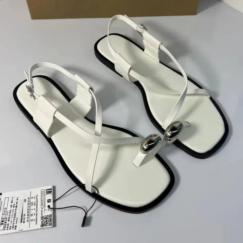 Flat Clip Toe Leisure Sandals