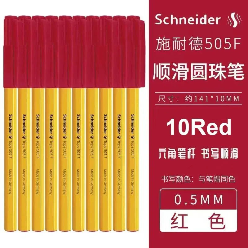 Germany Schneider Ballpoint Pen 0.5mm Smooth Ultra-long Writing Pen