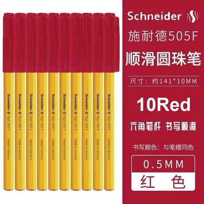 Germany Schneider Ballpoint Pen 0.5mm Smooth Ultra-long Writing Pen