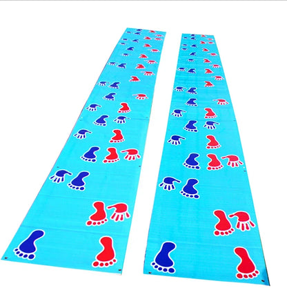 Hand and Feet Game Jumping Carpet Mat for Kid Family