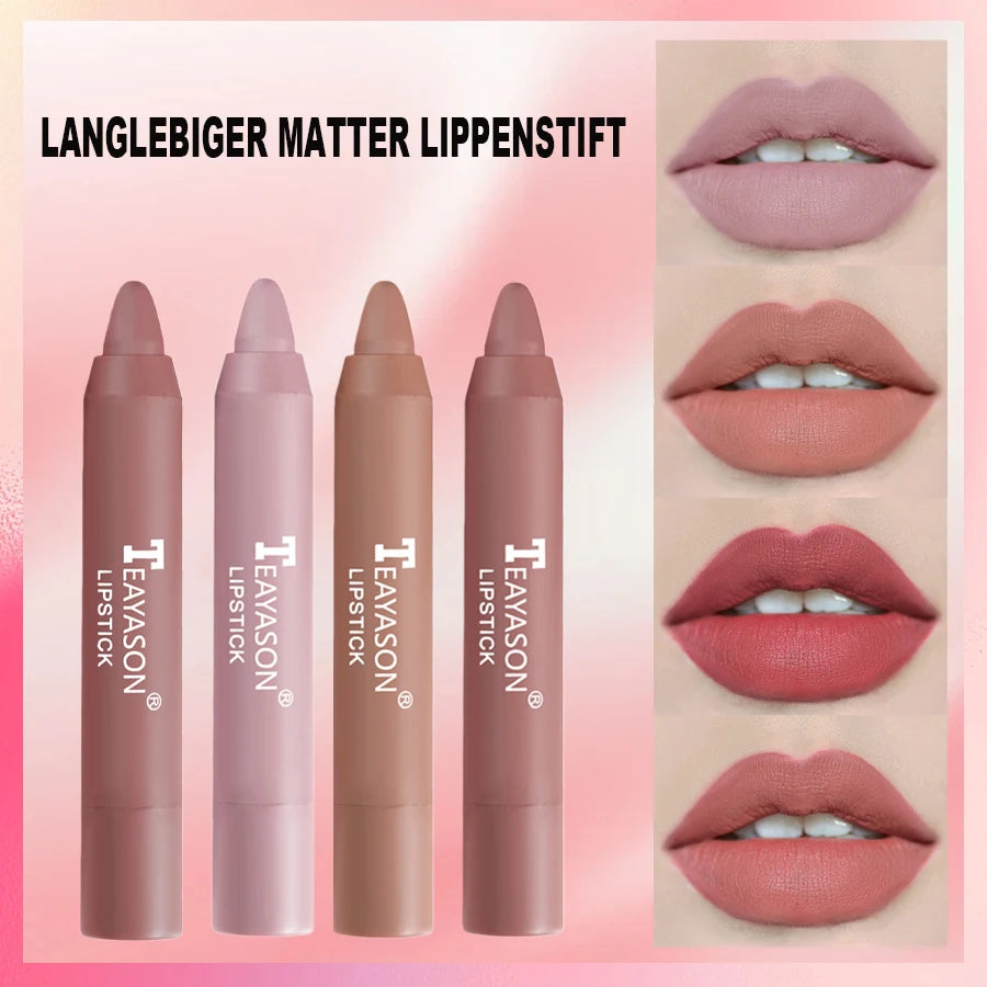 Matte lipstick smudge-proof daily moisturizing lipstick