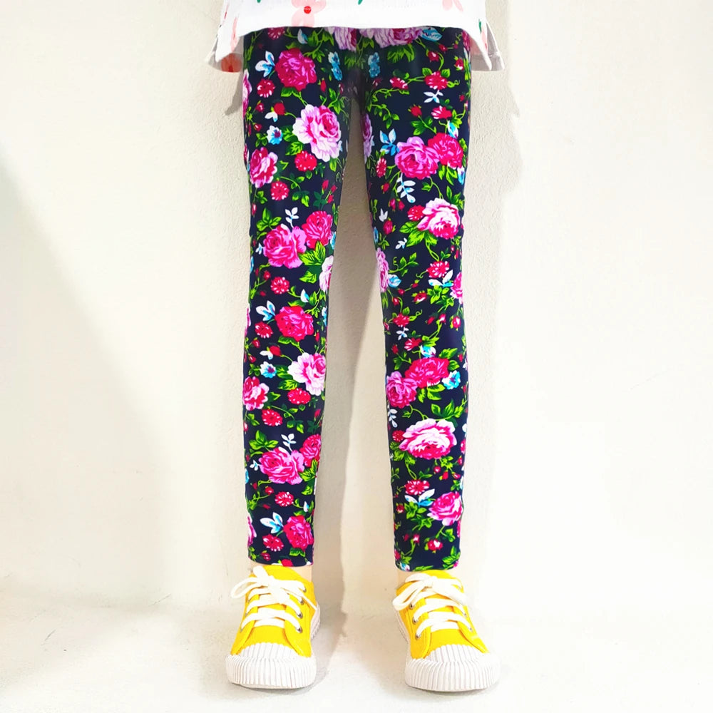 Summer Skinny Slim Elasticity Leggings Pencil Pants 2-13 YEAR