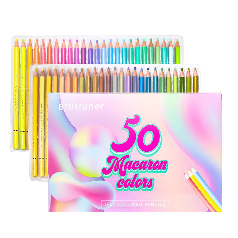 48/72/120/150/160/180Colors Pencils Professional Oil Wood