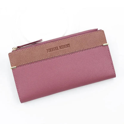 Long Credit Card Holder Clutch Wallet