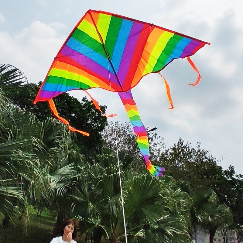New Design Rainbow Kite Flying Toys