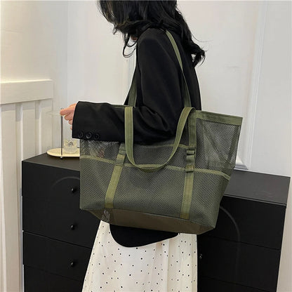 Portable Mesh Beach Bag