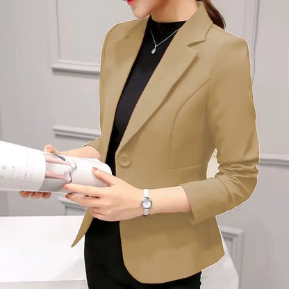 Slim Blazers Lady Office Work Suit