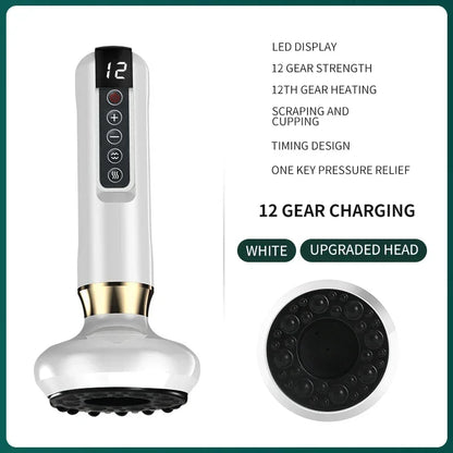 Tricolor Electric Massager Anti Cellulite Vacuum