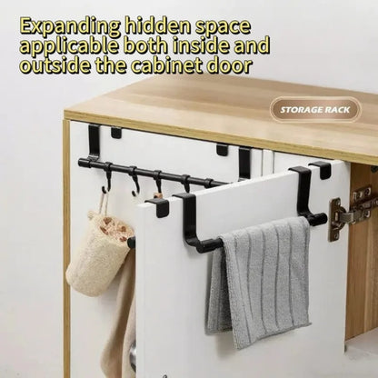 No Drill Hanging Towel Rack for Kitchen