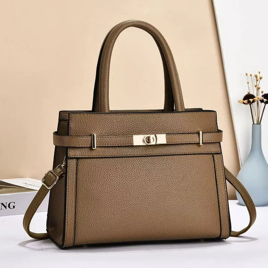 Genuine Leather Large Capacity Handbag
