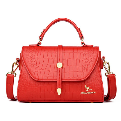 Crocodile Leather Crossbody Shoulder Messenger Sac Luxury Handbags