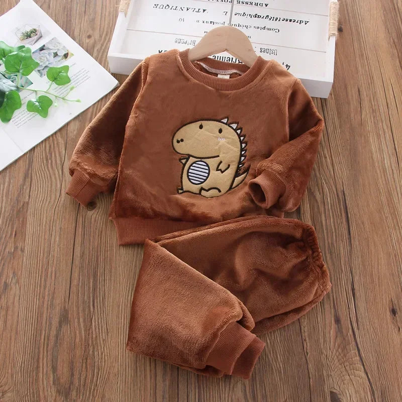 Pajama Bear Kids Pajamas Winter Girl Pajamas Sets