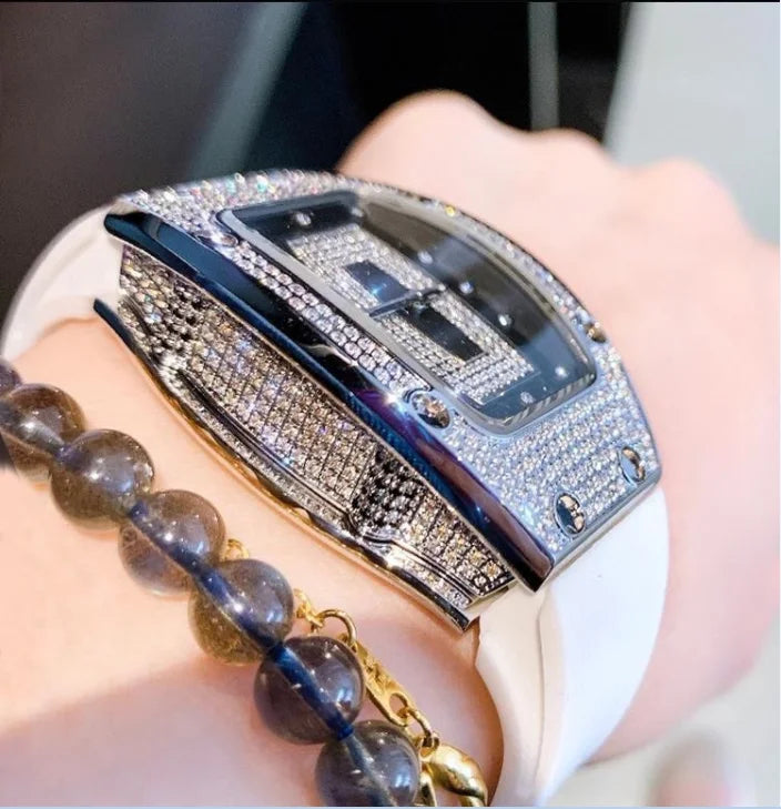 DANA Crystal Silicone Jelly Quartz Watch