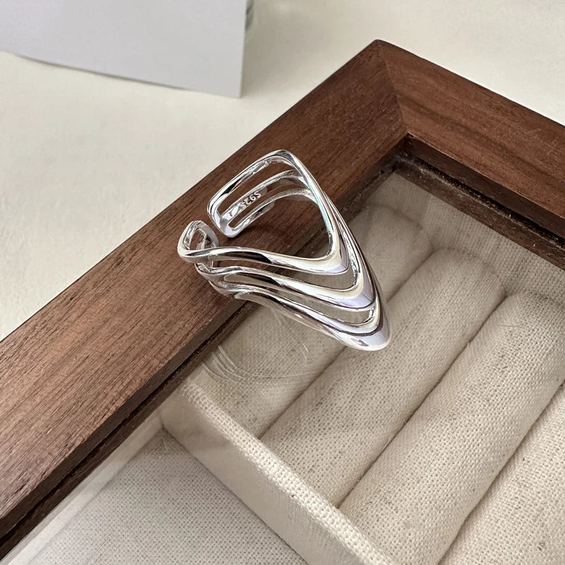 DANA 925 Silver Open Finger Ring