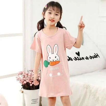 100% Cotton Cartoon Nightdress