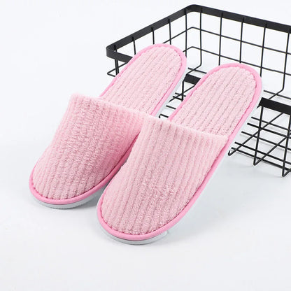 Non-slip Travel Hotel Indoor Guest High Quality Disposable Slippers