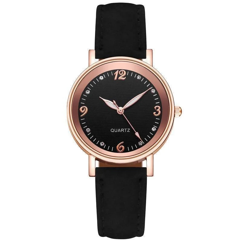 DANA Leather Quartz Bracelet Watch