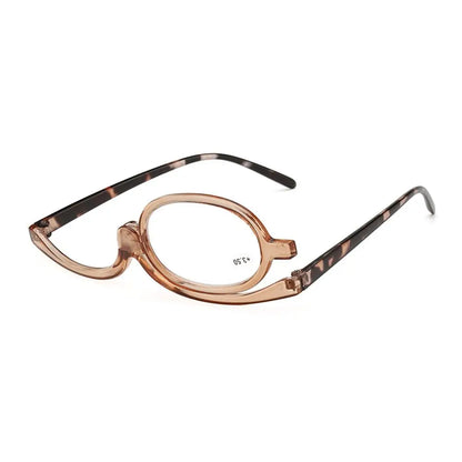 Portable Rotating Magnifying Makeup Reading Glasses